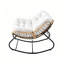 Fleece Fabric；Iron Rocking Chair-703082232