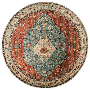  Round Area Rug Soft Bedroom Entryway Foyer Throw Mat