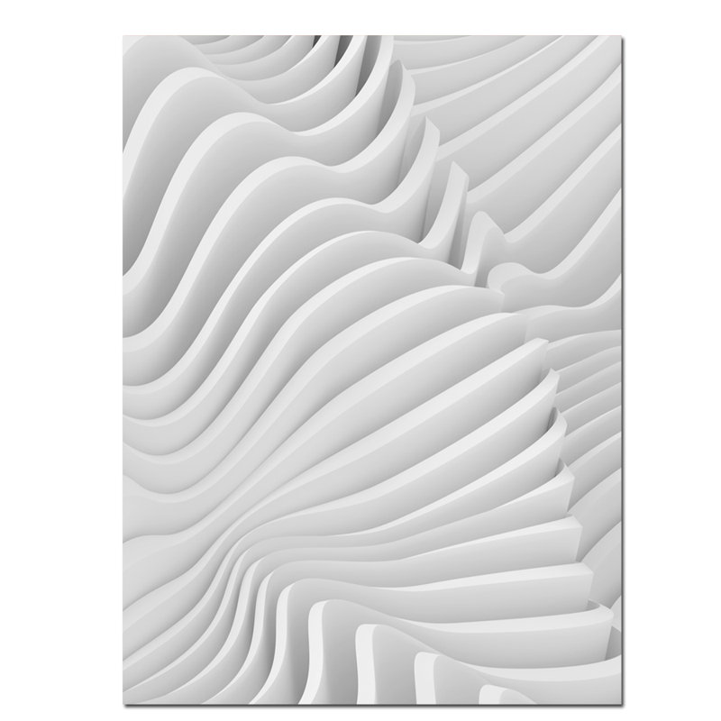 Currents Print, 30" H x 40" W x 2.5" D, Aluminum