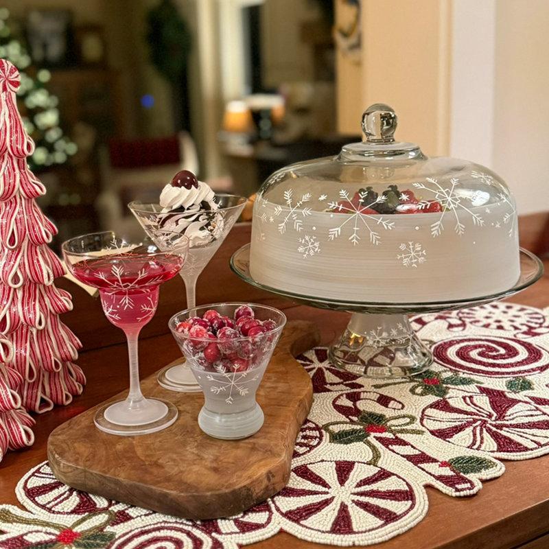Winter Wonderland Snowflake Carafe