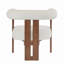Fauteuil, fauteuil d'appoint rembourré à trois pieds