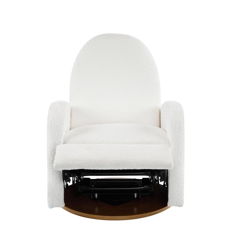 Fauteuil inclinable, pivotant et pivotant 360, beige, Beige