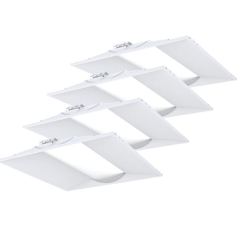 Lithonia Lighting 2 x 2 lumières à DEL avec technologie entièrement interchangeable, paquet de 4, 4