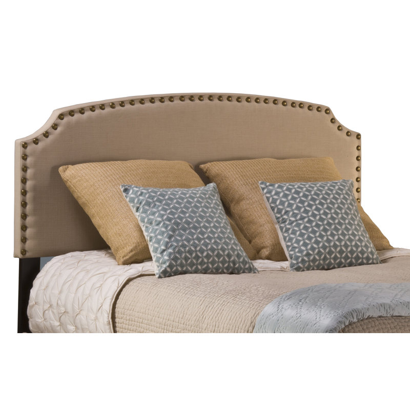 Tête de lit tapissier Amirat, Plein, Crème