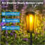 20 Lumens 3000K Warn White Weather Resistant Outdoor Solar Path Lights 2-Pieces