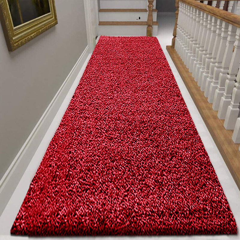 Runner Melesha Solid Colour Shag 60cm X 220cm Area Rug