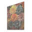 Multicolore Zinnias, collage mixte - panneau de bois Zinnias, art mural sur bois de pin naturel-375116789