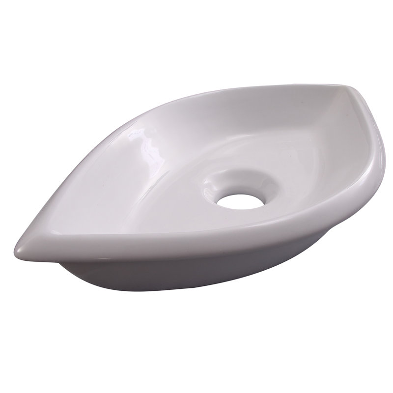 Lavabo pour salle de bain en porcelaine vitrifiée Kai