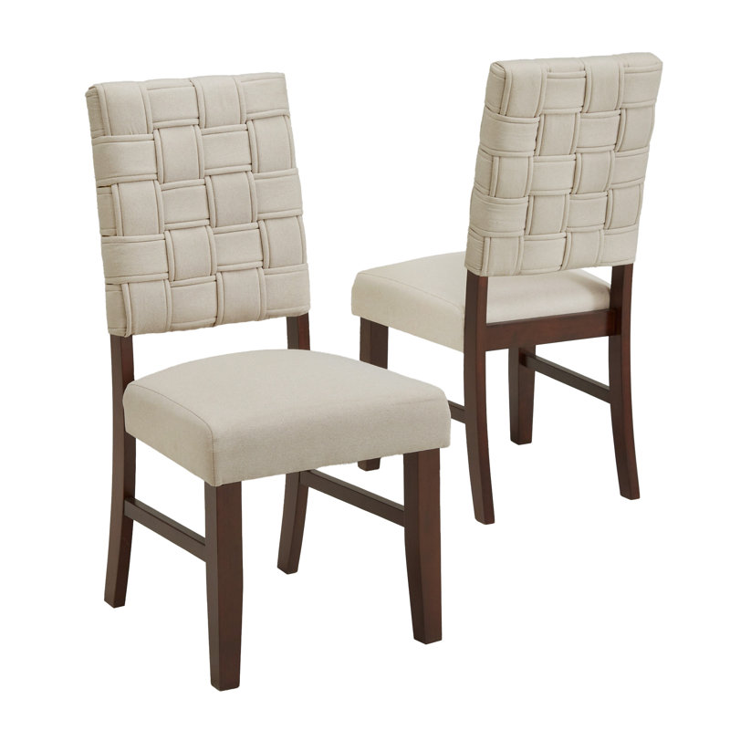 Chaises de salle à manger Lindo, Beige