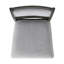 Chaise d'appoint Relyea en gris foncé