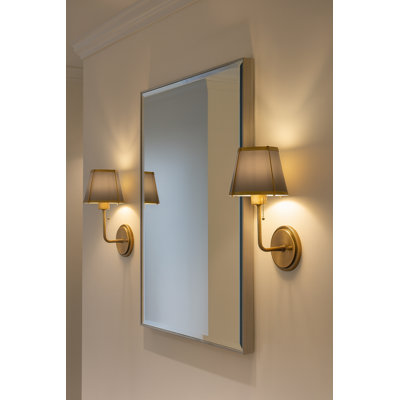Clarke One Light Medium Wall Sconce with On/Off Pull Chain