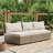 Polyethylene (Pe) Wicker Outdoor Patio Sofa With Cushion-149046053