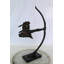 Statue en bronze Nifao Native American Warrior avec arc long - fonte de cire perdue fabriquée à la main avec riche patine - sculpture d'art tribal puissant montée sur base - détails de qualité musée 22 po x 6 po x 33 po-1855192087