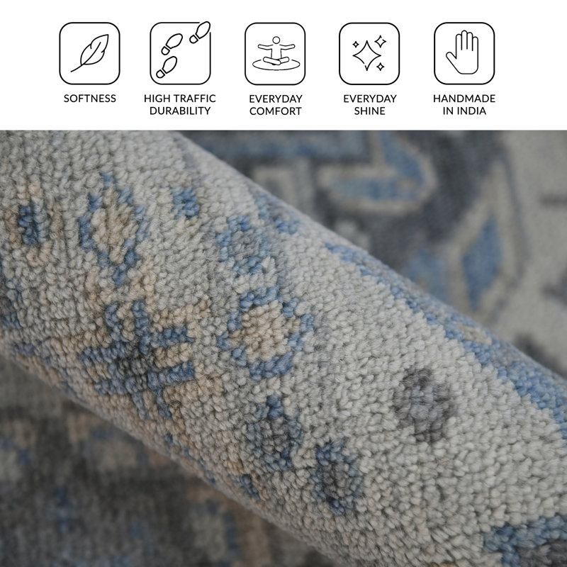 Winland Wool Indoor Rug, Rectangle 8' x 10'