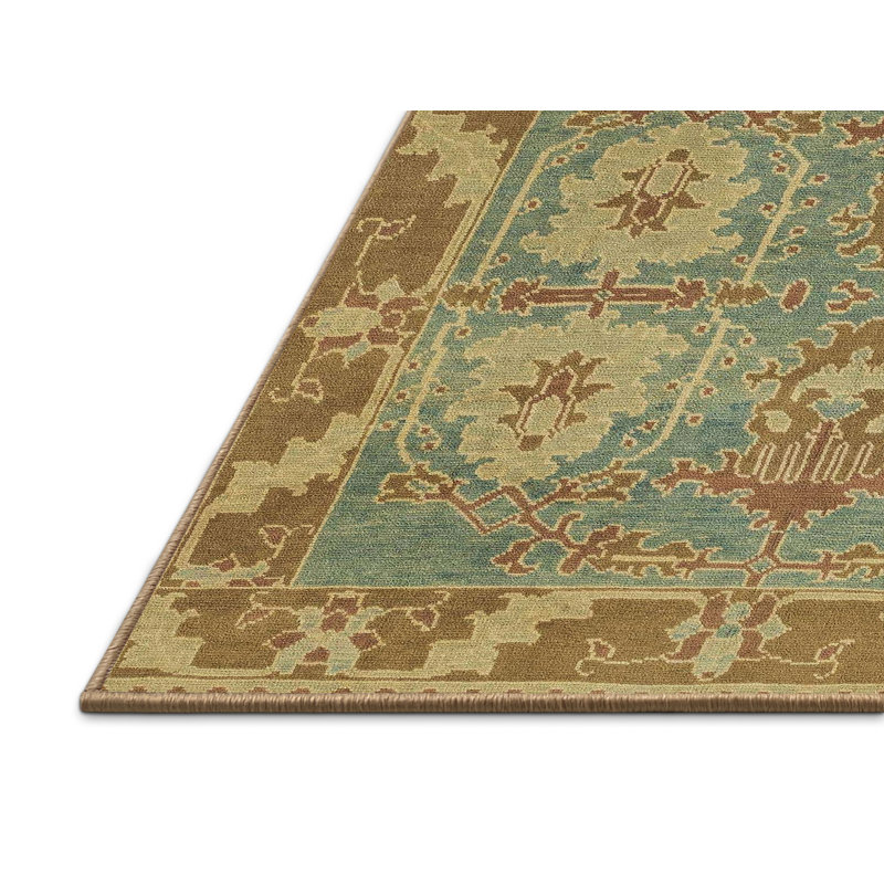 Tapis décoratif multicolore à motif abstrait, Rectangle 3 pi x 5 pi