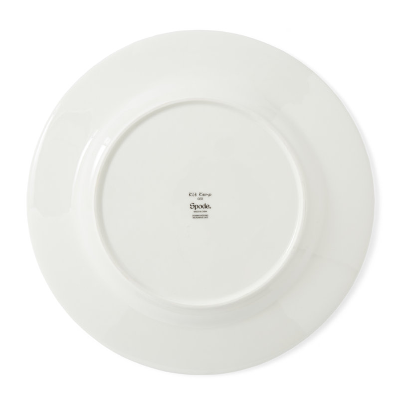 11" Geo Dinner Plate