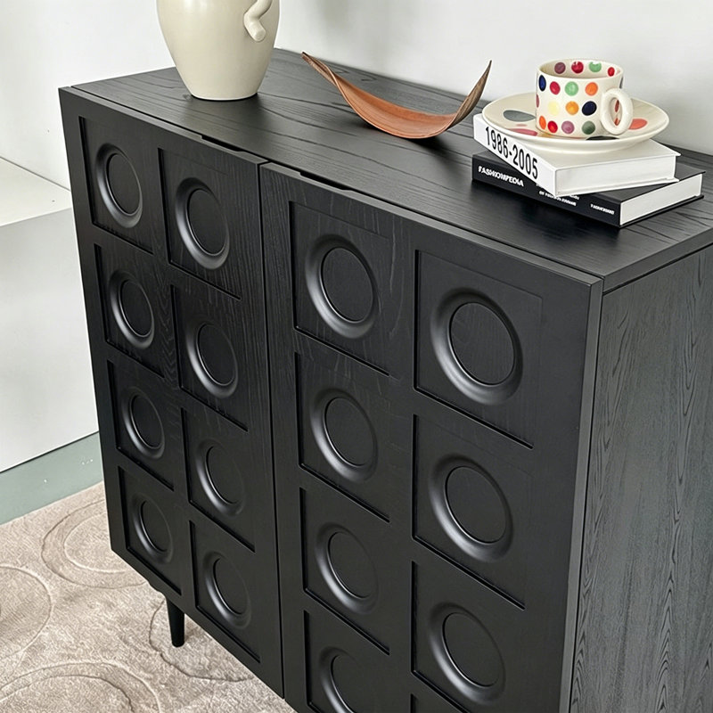 Armoire d'appoint noire Simple Home
