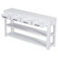Élégante console d'entrée avec 4 tiroirs et 2 tablettes, idéale pour les vestibules, les salons et plus encore-1653748667