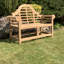 Siobhan Teak Garden Bench