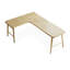 Bureaux en bois massif en L Burlywood-107559277-107559281