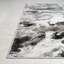 Tapis rectangulaire brun / blanc / gris en polypropylène tissé à la machine Daiyah-1743314868