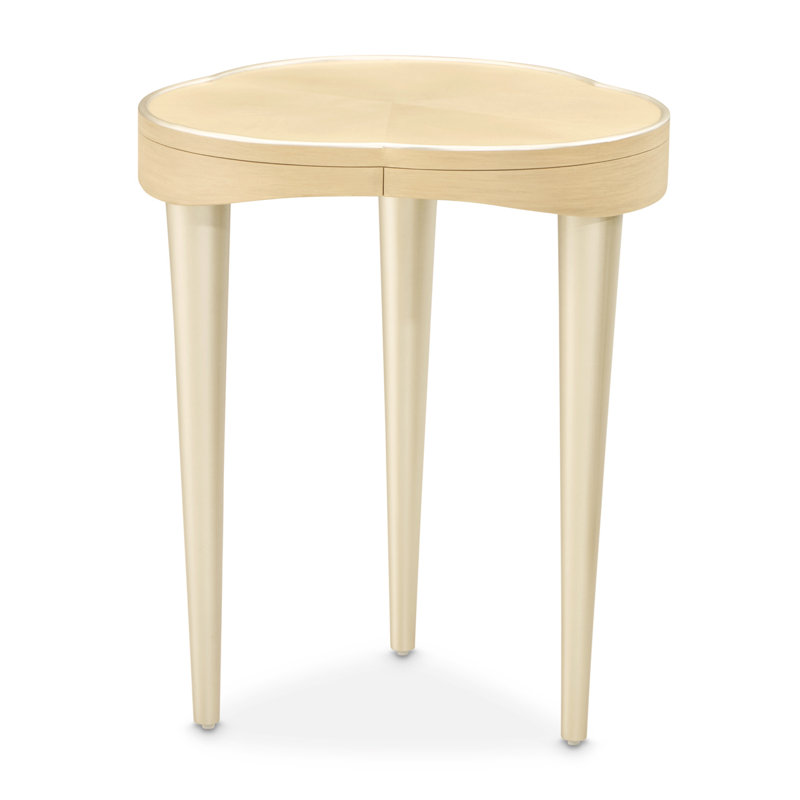 Camellia Field Caramel End Table, 24" H x 20" W x 20" D