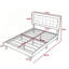Base de lit tapissier grand format-129694070