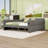 Upholstered Daybed Frame with USB Ports-60931587