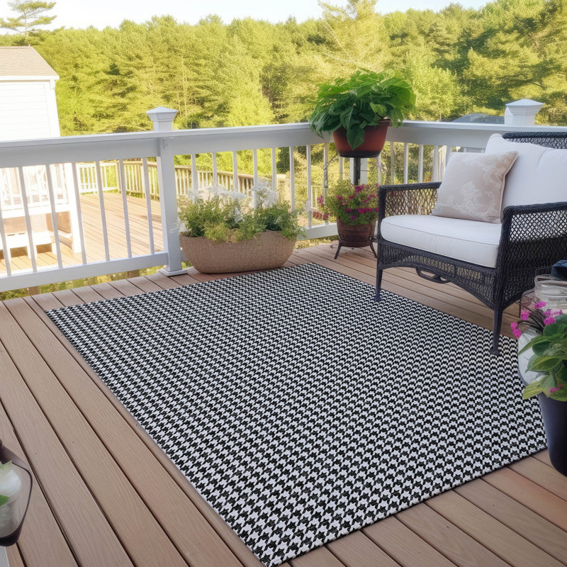 Tapis intérieur / extérieur Loreen avec envers antidérapant, Rectangle 8 pi x 10 pi