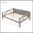 Full Size Daybed, Wood Slat Support, Gray