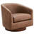 Bennett Vegan Leather Swivel Barrel Chair  (Set of 2)-115700657