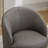 Lennon Top-Grain Leather Mid-Century Modern Swivel Accent Chair with 360° Base-120347411