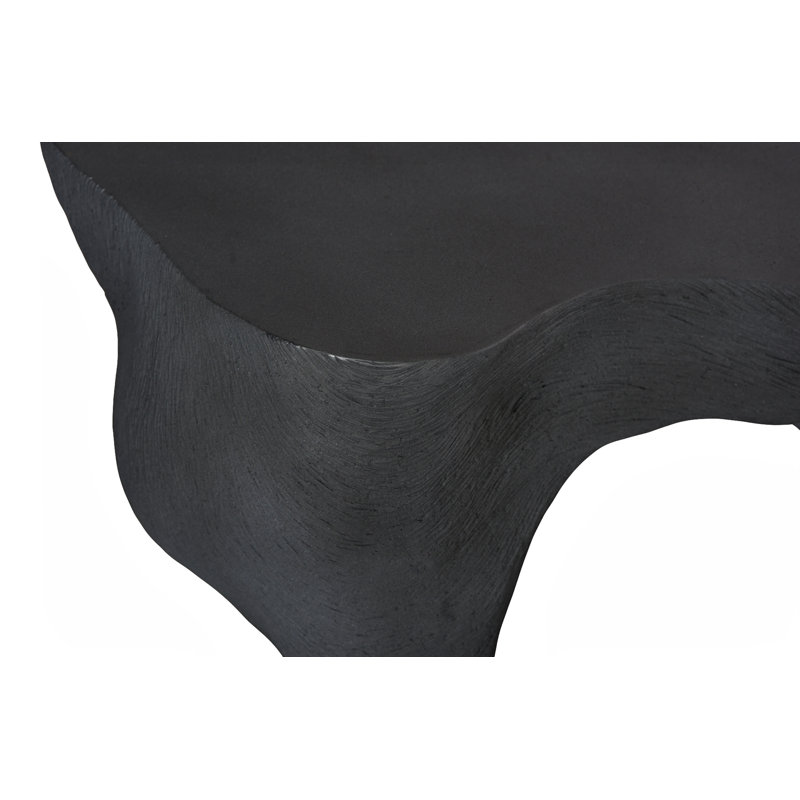 Strata Coffee Table, Charcoal Stone
