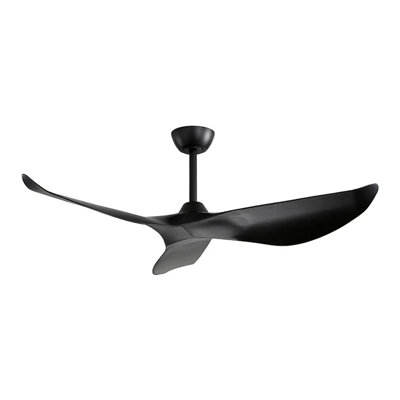 52 Inch Indoor ABS Ceiling Fan With 6 Speed Remote Control Reversible DC Motor For Home