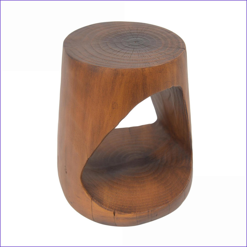 Table basse MGO aspect bois antique antique - stable, sans assemblage pour le salon et amp; Patio