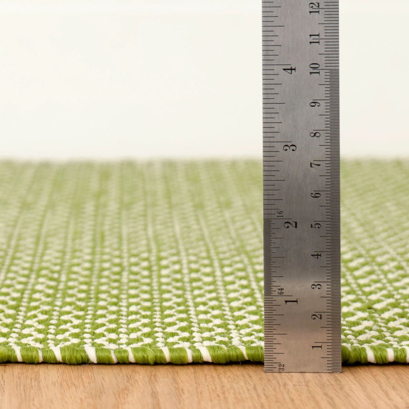 Finn Sprout Handwoven Indoor/Outdoor Rug, Rectangle 9'6" x 13'6"