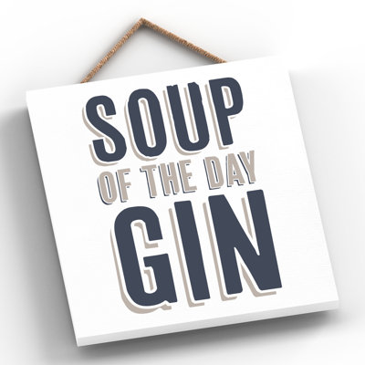 Vivid Squid Wholesale Soup of the Day Gin 1 Piece Wall Art