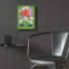 «Bouquet In Border 3» par Carolee Vitaletti, art mural en verre acrylique-1091771105