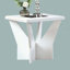 Table de bout blanche 1Pc
