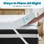 3” Viscoelastic Gel Foam Mattress Topper-1816222172