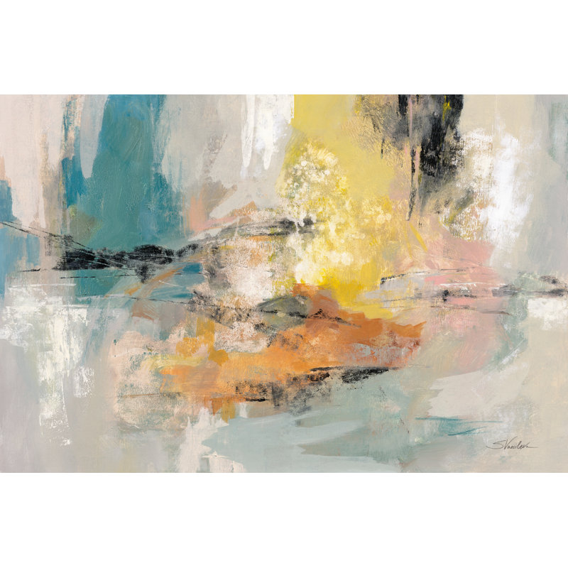Seaside Ambience by Silvia Vassileva - Wrapped Canvas Painting, 30cm H x 46cm W