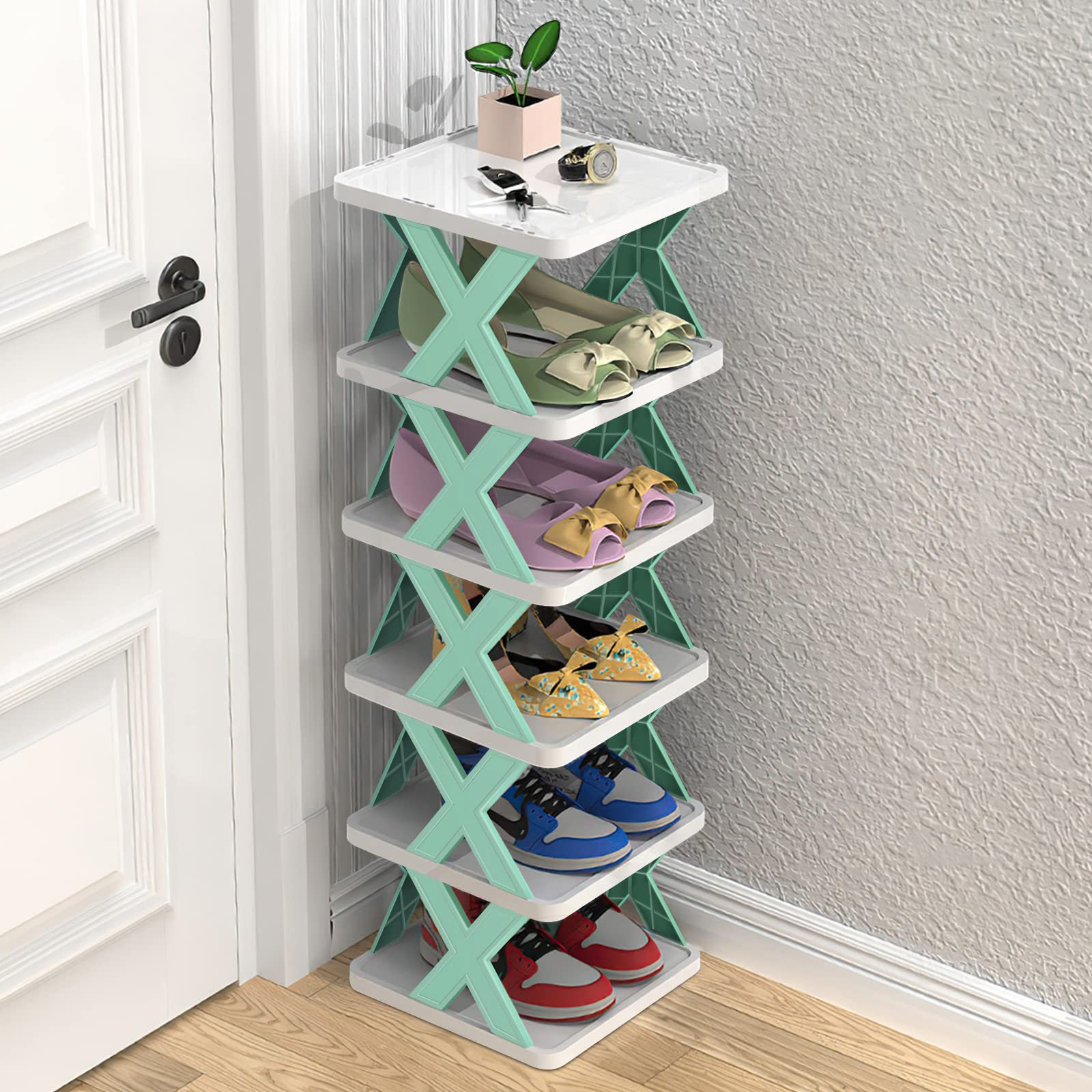 Ivy Bronx 5 Pair Shoe Rack | Wayfair