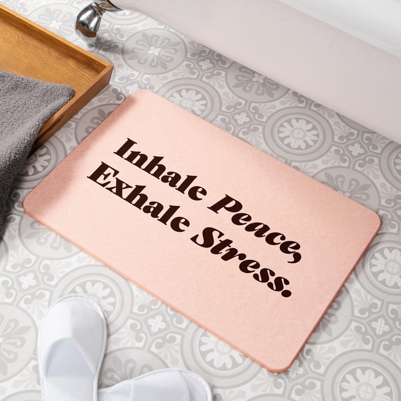 Non-Slip Bath Mat, Pink