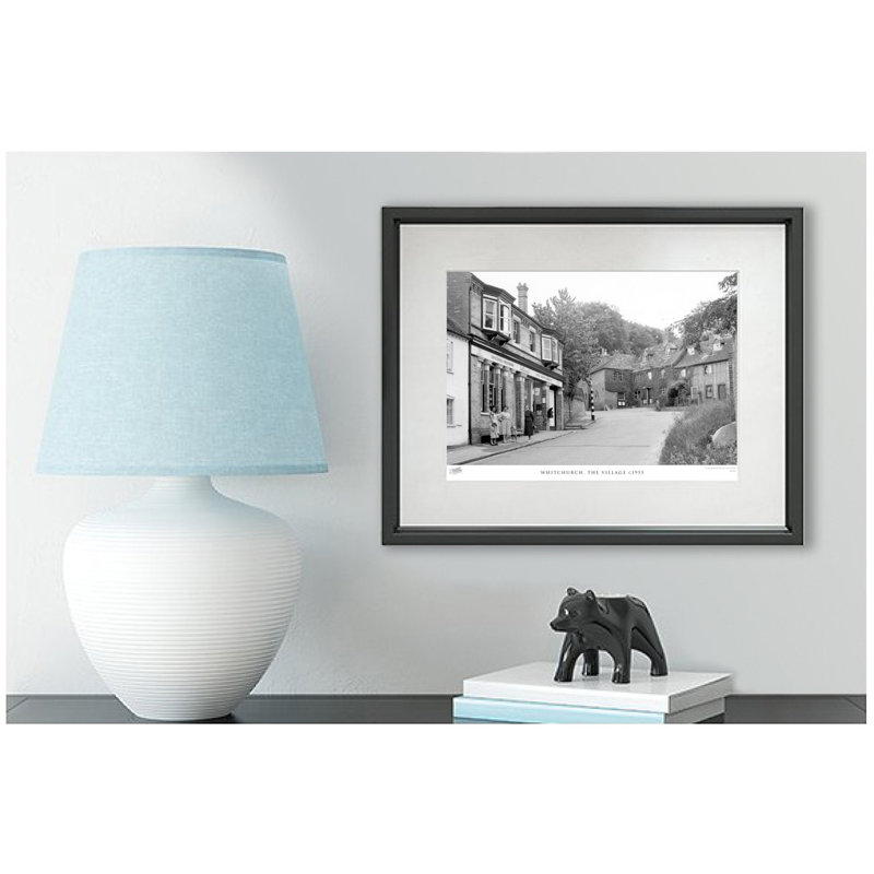 Whitchurch, The Village C1955 by Francis Frith - Single Picture Frame Print, 28cm H x 36cm W x 2.3cm D