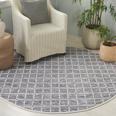 Tapis noir / ivoire Nabi 977