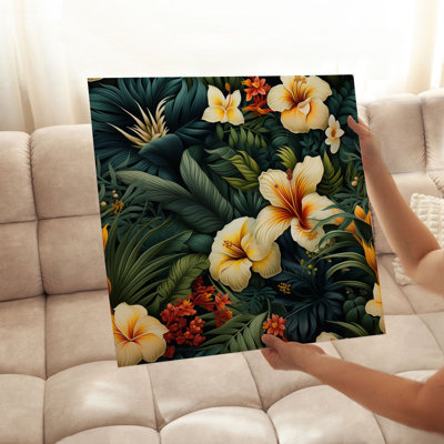 Impression florale hawaïen
