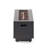 Outdoor 50,000 BTU Rectangular Iron Propane Fire Pit, Dark Grey