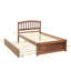 Lit plateforme simple avec lit gigogne Gainesville-696283566