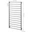 127Cm H x 61.3Cm W Iron Lattice Panel Trellis
