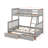 Twin Over Full Bunk Bed With Ladders And Drawers-665174939